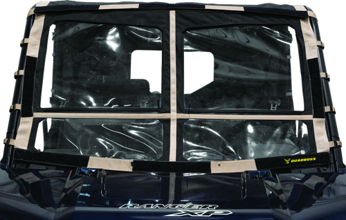 QuadBoss 15-19 Polaris Ranger 1000 Diesel Soft Windshield