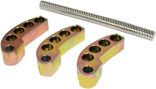 BIKEMAN PERFORMANCE Goldstar Magnetic Adjustable Clutch Weights - 72 g to 94 g - Polaris 07-GSW-7294