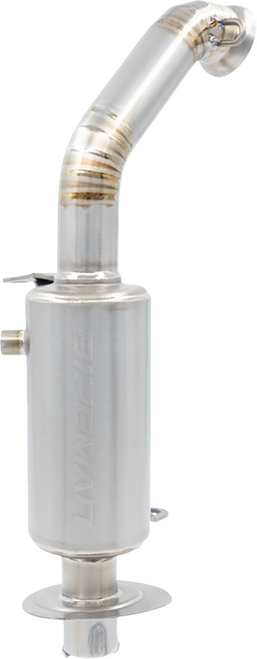 BIKEMAN PERFORMANCE Powder Lite Slip-On Muffler - Stainless Steel 02-228PLM-SS-G5