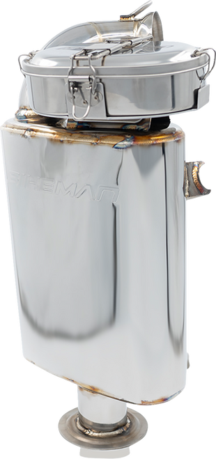 BIKEMAN PERFORMANCE Full Velocity Slip-On Muffler - Stainless Steel 02-230-SS