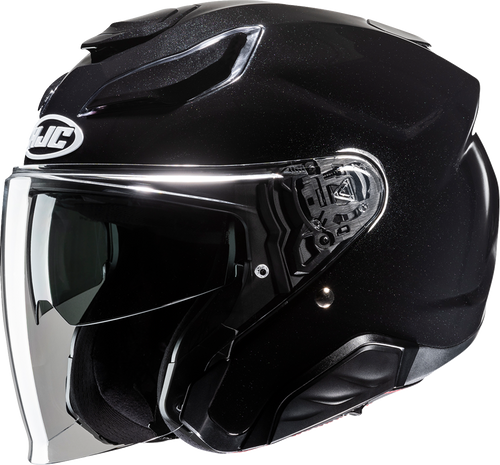 HJC F31 Helmet - Solid - Black - Large JA21NUS6XBKV