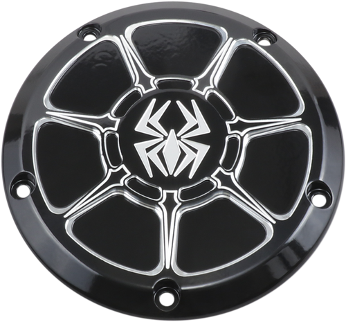 REKLUSE Derby Cover - Gloss Black - Big Twin RMS-0515003