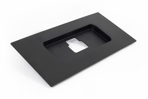Haltech UC-10 Moulded Panel Mount 250mm x 500mm (10in x 20in) - Black UV Stabilised ABS Plastic