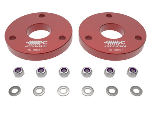 aFe CONTROL 23-24 Chevrolet Colorado ZR2 / GMC Canyon AT4X L4 2.7L (t) 1.25in Leveling Kit - Red