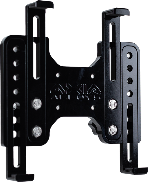 AXIA MODTAB-BK Ipad/Tablet Cradle End Adapter for Device Mounting Arm — Universal Fit for UTV, ATV, and Vehicle Cages