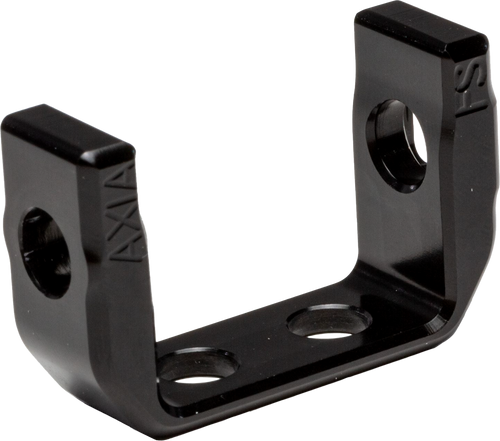 AXIA MODCLFS-BK Flat Surface Mounting Clamp for ATV/UTV Roll Cages, Black