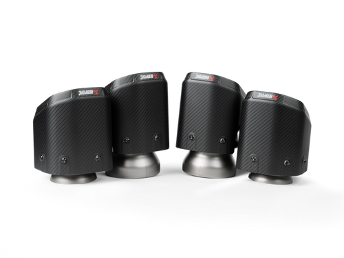 Akrapovic 2024+ BMW M5 (G90,G99) Hexagonal Carbon Fiber Tail Pipe Set
