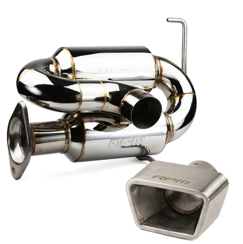 RPM Polaris RZR Pro R 3" DUAL Sport Muffler W/ 3" Tip