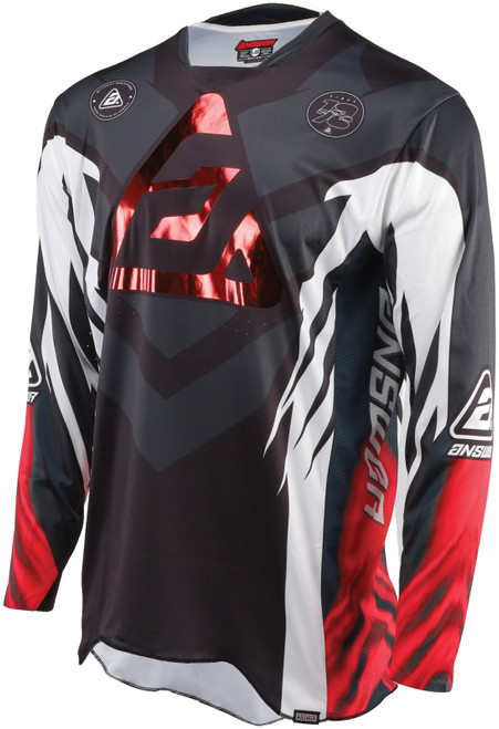Answer Elite Xotic Jersey Crimson/Black - Large