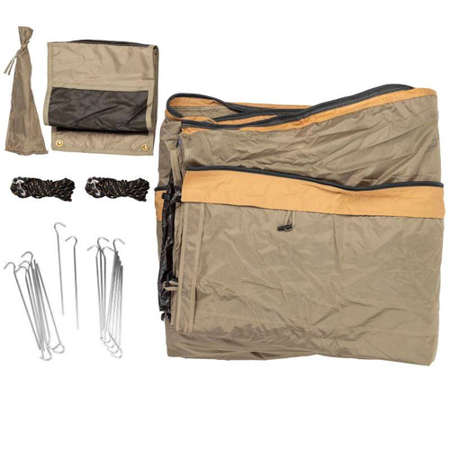 ARB Deluxe Awning Room W/Floor 2.5M98Lg 2500X2500mm 98X98In