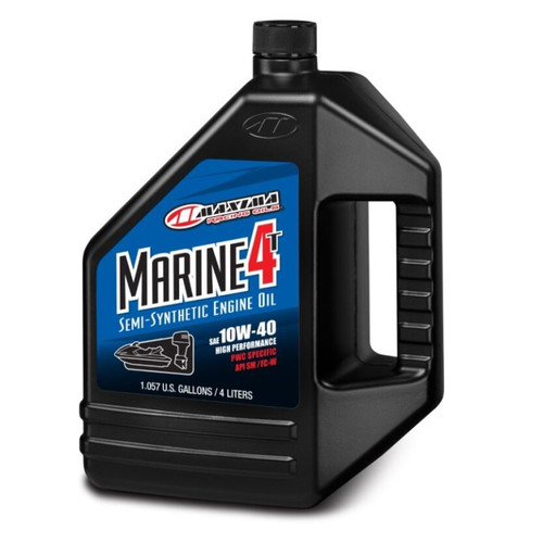 Maxima Marine 4T Synthetic Blend 10W40 Engine Oil - 4L