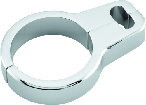 Bikers Choice Chrome 1.25 Inch Dual Throttle Cable Clamp Universal Custom
