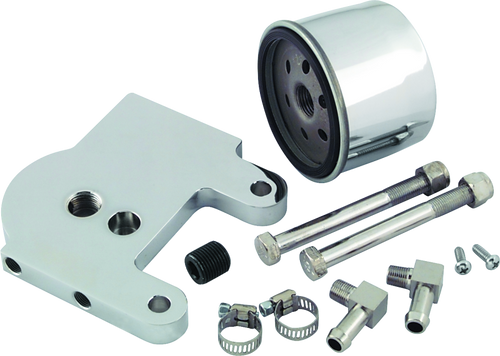 Bikers Choice 76-99 4 Speed Big Twin / Softail Oil Filter / Voltage Regulator Mounting Kit