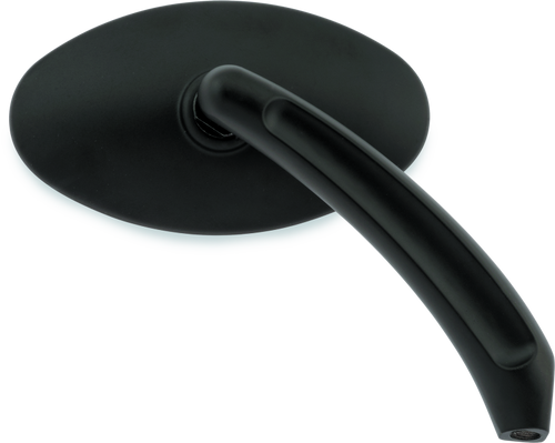 Bikers Choice 65-Up Black Oval Mirrors Custom Pair