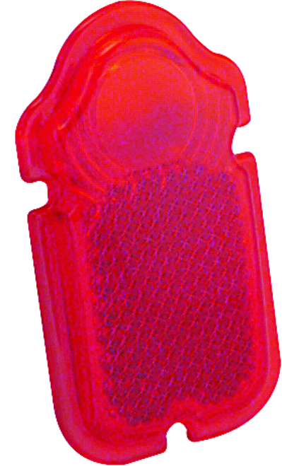 Bikers Choice Tombstone Tail Light Replacement Lens Red Plastic Lens Replaces H-D 68090-47