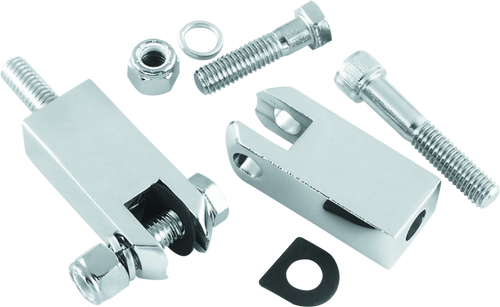 Bikers Choice 83-03 Sportster Chrome Passenger Peg Mount Kit Replaces H-D 50610-80T