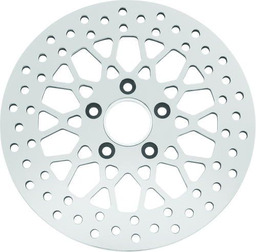 Bikers Choice 84-17 Big Twin/XL Rear 11.5in Mesh Brake Rotor (Exc 08-17 Touring)