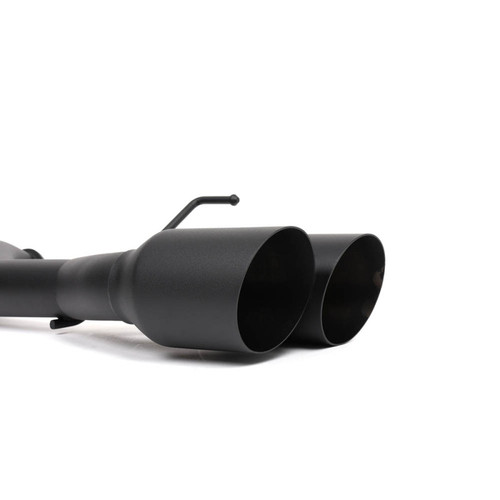 BLOX Racing 2022+ WRX Muffler Delete / Axle Back Single Wall 4in - Matte Black Tips