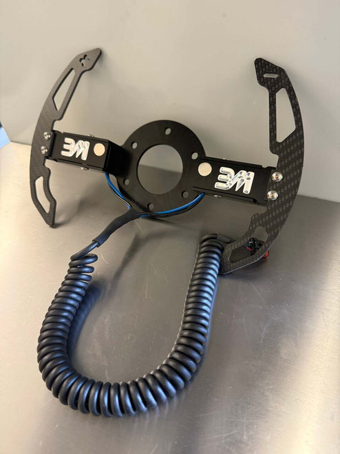 Carbon Fiber Paddle Shifter for 6 Bolt Steering Wheel