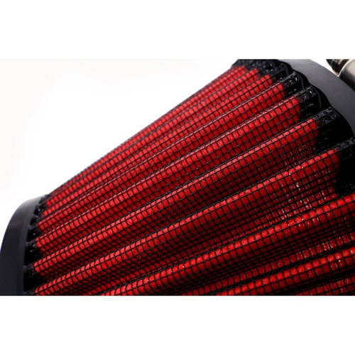 BLOX Racing Shorty Performance 5in Air Filter w/2.5in Velocity Stack and Coupler Kit