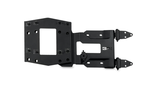 Body Armor 4x4 18-22 Jeep Wrangler JL Reinforced Tire Carrier - Black