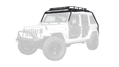 Body Armor 4x4 07-18 Jeep Wrangler JK Windshield Light Bar