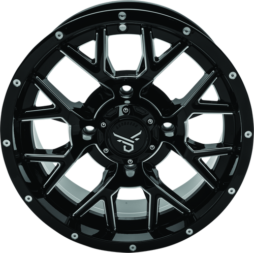 QuadBoss Barbwire 14X7 - 5+2 - 4/110 - Milled