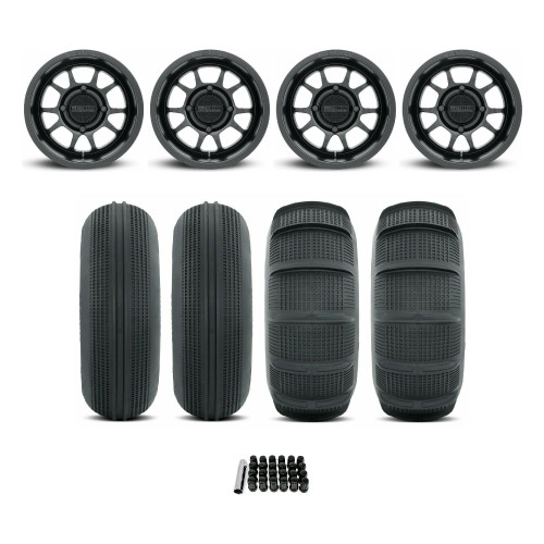 Can Am Maverick R 409 Bead Grip Wheel / Sand Series Tire Package