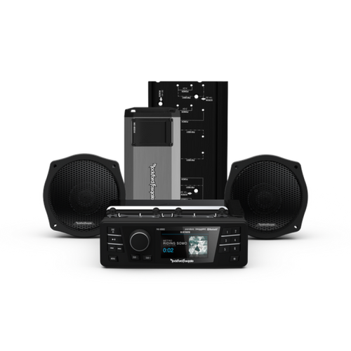 Rockford Fosgate PMX Stage 2 Audio Kit for Harley-Davidson Street Glide 1998-2013 - Model HD9813SG-PMX-STG2