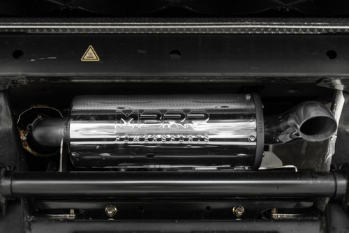 Single Slip On System W/ 5" Performance Muffler Chrome AT-9212PT