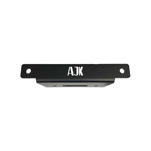 Honda Talon Winch Plate by AJK Offroad Featuring AJK Logo
