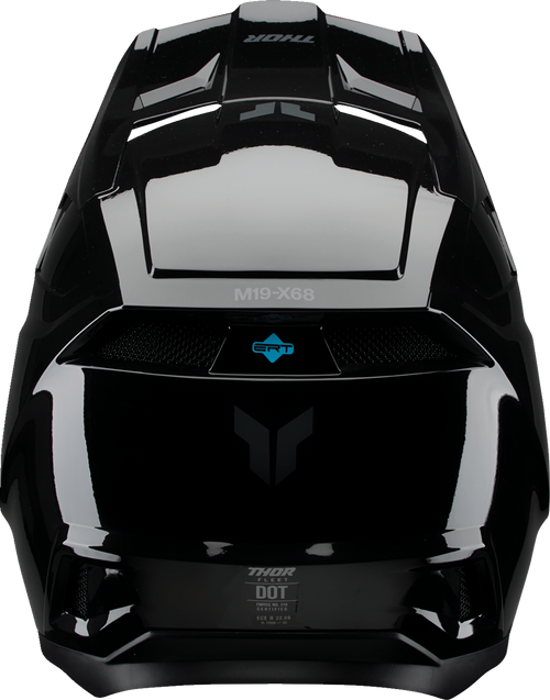 THOR Youth Fleet Helmet - Blackout - Gloss Black - Large 0111-1697