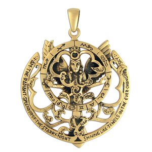Bronze Queen of Heaven Pendant Bronze Queen of Heaven Pendant