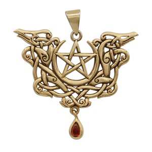 Bronze Dragon Pentacle Pendant Bronze Dragon Pentacle Pendant