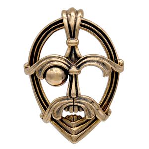 Bronze Odin Three-dimensional Pendant