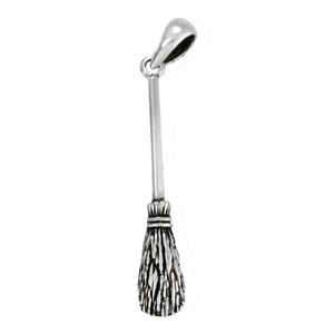 Sterling Silver Broom Pendant Sterling Silver Broom Pendant