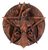 Crescent Raven Pentacle Plaque