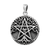 Sterling Silver Large Tree Pentacle Pendant