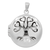 Sterling Silver Tree Pentacle Aromatherapy Locket Pendant