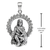 Sterling Silver God Lugh Pendant
