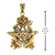 Bronze Great Rite Pentacle Pendant