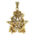 Bronze Great Rite Pentacle Pendant