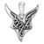 Sterling Silver Theban Pan Pendant
