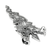 Sterling Silver Berserker Wolf Pendant