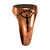 Copper Chalice and Blade Pentacle Ring