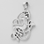 Sterling Silver Celtic Stag Pendant