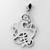 Sterling Silver Celtic Wolf Pendant