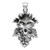 Sterling Silver Laughing Leafman Pendant
