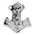 Sterling Silver Thor Hammer Pendant