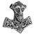 Sterling Silver Thor Hammer Pendant